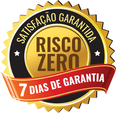 Selo 7 dias de garantia — satisfação garantida risco zero